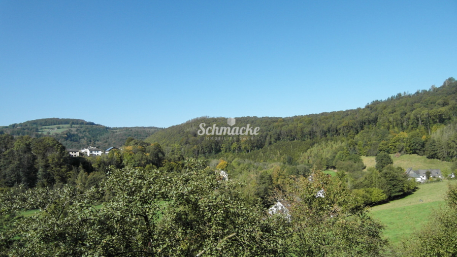Ausblick Esszimmer - Wunderschönes Haus in idyllischer Lage mit traumhaftem Weitblick über die Höhen von Rummenohl