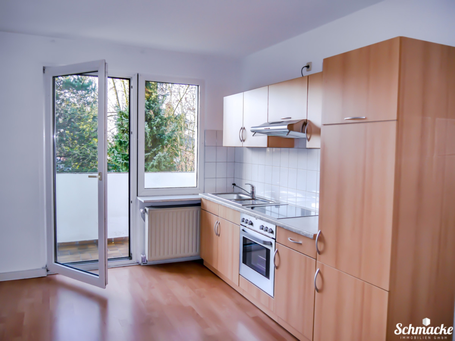 Wohnkueche - Schöne moderne 1,5 -Zi.Whg. mit Balkon und Einbauküche in Hagen-Innenstadt / Ideal für eine Person
