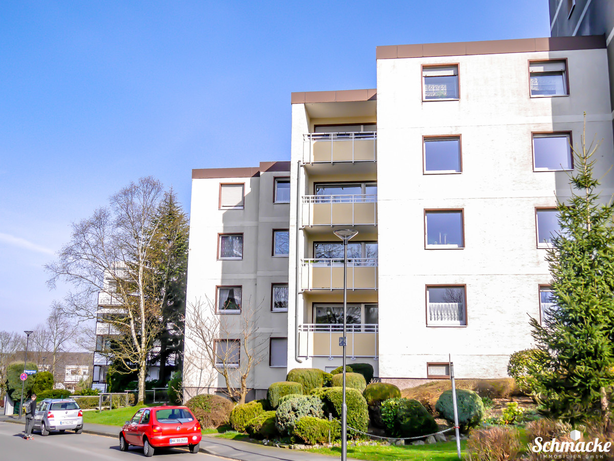 Moderne 4-Zi.-Wohnung mit überdachtem Balkon in ruhiger Lage, 58093 Hagen, Etagenwohnung
