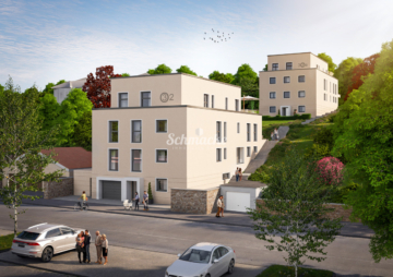 Außenansicht - Bezugsfertige, Citynahe, barrierefreie Neubau-Wohnung mit Terrasse und kleinem Gartenanteil