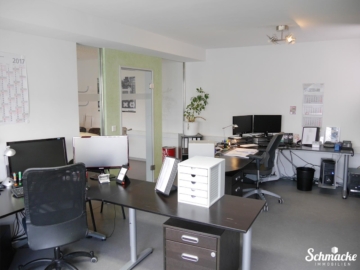 Büro 3 OG - Modernes helles, durch Glas-Wände und -Türen getrennte Büroräume in der 1. Etg. in W´tal-Langerfeld
