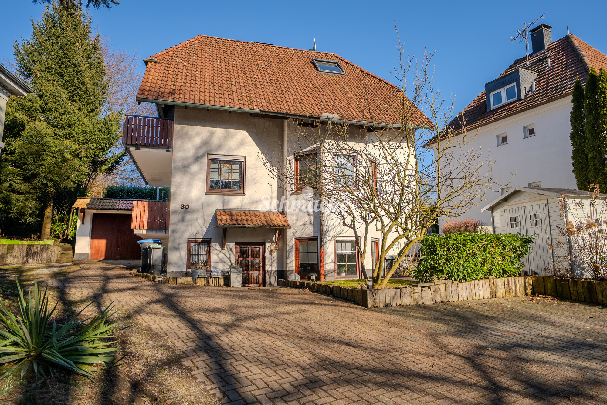 Freistehendes Einfamilienhaus mit Einliegerwohnung und sonnigem Grundstück in ruhiger Lage, 58300 Wetter-Volmarstein, Einfamilienhaus