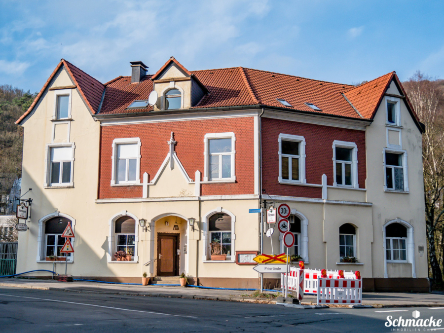 Hausansicht - Renovierte, helle und ruhige 3,5 Zi.-Wohnung in Hagen-Priorei