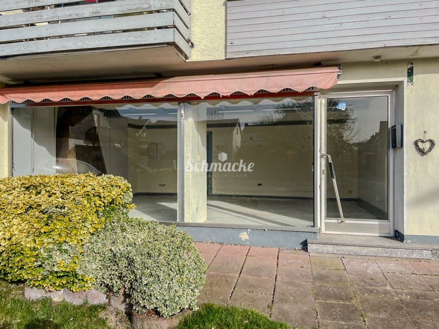 Außenansicht - Helles sonniges Ladenlokal in HA-Quambusch, ideal für Friseur o.ä., kein Kiosk oder Imbiß möglich